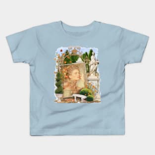 Tuscany Romantic Garden Kids T-Shirt